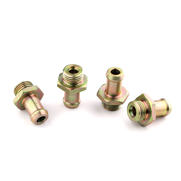 Oil inlet screw